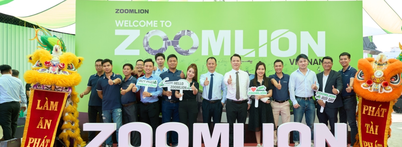 TƯNG BỪNG KHAI TRƯƠNG TRUNG TÂM THIẾT BỊ ZOOMLION MIỀN NAM VIỆT NAM