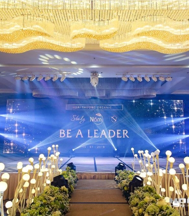 TRI ÂN HỆ THỐNG HOÀI THƯƠNG ORGANIC ĐẠI TIỆC VỚI CHỦ ĐỀ "BE A LEADER"