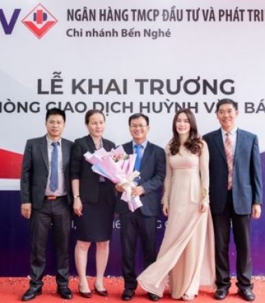 LỄ KHAI TRƯƠNG VĂN PHÒNG GIAO DỊCH BIDV HUỲNH VĂN BÁNH 