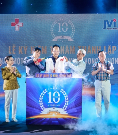LỄ KỶ NIỆM 10 NĂM THÀNH LẬP CÔNG TY JVI - MỘT HÀNH TRÌNH CÙNG PHÁT TRIỂN VÀ KẾT NỐI 
