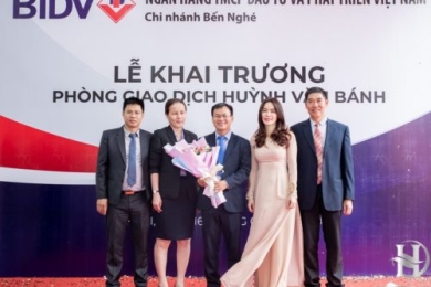 LỄ KHAI TRƯƠNG VĂN PHÒNG GIAO DỊCH BIDV HUỲNH VĂN BÁNH 