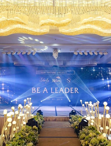 TRI ÂN HỆ THỐNG HOÀI THƯƠNG ORGANIC ĐẠI TIỆC VỚI CHỦ ĐỀ "BE A LEADER"