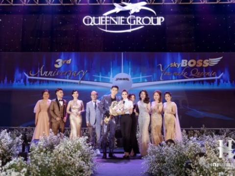 “SKY BOSS” KỶ NIỆM 3 NĂM THÀNH LẬP QUEENIE GROUP