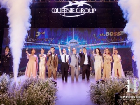 “SKY BOSS” KỶ NIỆM 3 NĂM THÀNH LẬP QUEENIE GROUP