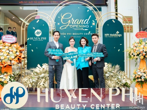 KHAI TRƯƠNG HUYỀN PHI BEAUTY CENTER