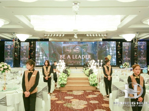 TRI ÂN HỆ THỐNG HOÀI THƯƠNG ORGANIC ĐẠI TIỆC VỚI CHỦ ĐỀ "BE A LEADER"