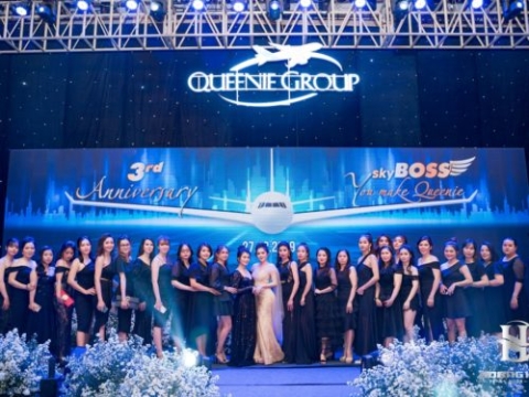 “SKY BOSS” KỶ NIỆM 3 NĂM THÀNH LẬP QUEENIE GROUP