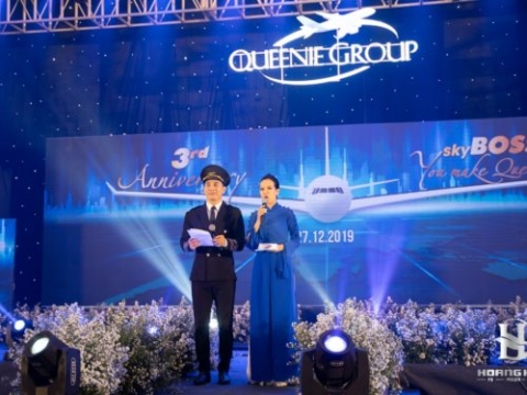 “SKY BOSS” KỶ NIỆM 3 NĂM THÀNH LẬP QUEENIE GROUP