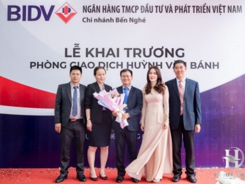 LỄ KHAI TRƯƠNG VĂN PHÒNG GIAO DỊCH BIDV HUỲNH VĂN BÁNH 