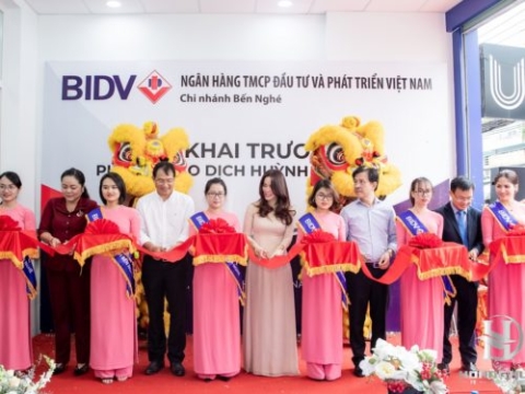 LỄ KHAI TRƯƠNG VĂN PHÒNG GIAO DỊCH BIDV HUỲNH VĂN BÁNH 