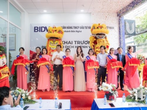 LỄ KHAI TRƯƠNG VĂN PHÒNG GIAO DỊCH BIDV HUỲNH VĂN BÁNH 