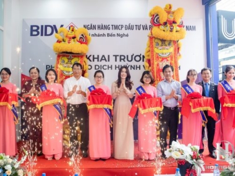 LỄ KHAI TRƯƠNG VĂN PHÒNG GIAO DỊCH BIDV HUỲNH VĂN BÁNH 