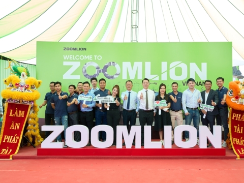 TƯNG BỪNG KHAI TRƯƠNG TRUNG TÂM THIẾT BỊ ZOOMLION MIỀN NAM VIỆT NAM