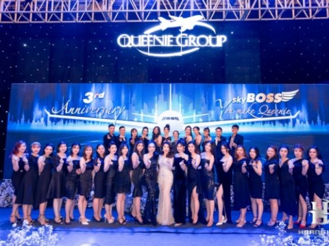 “SKY BOSS” KỶ NIỆM 3 NĂM THÀNH LẬP QUEENIE GROUP